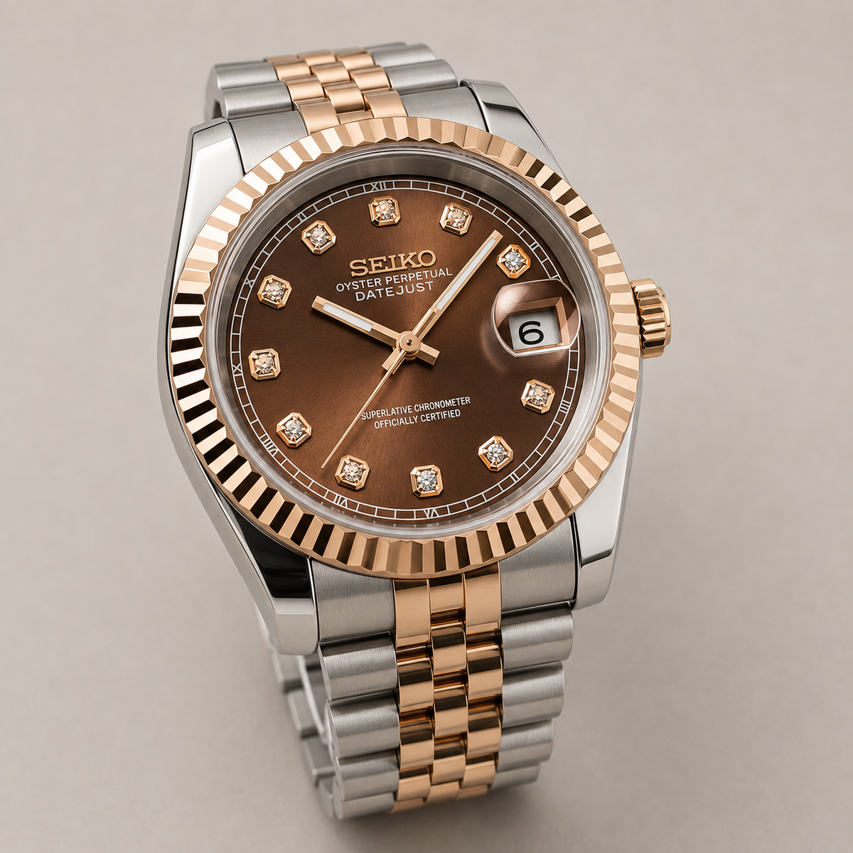 DateJust Rose | Brown (Gemstone)