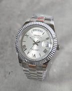 Day Date | Silver Roman