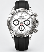 Daytona Mod | White / Silver
