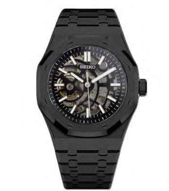 Royal Oak | Black / Skeleton Dial