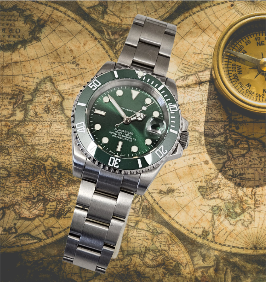 Sub Mod Watch V2 | Green