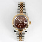 DateJust Two Tone Rose | Brown