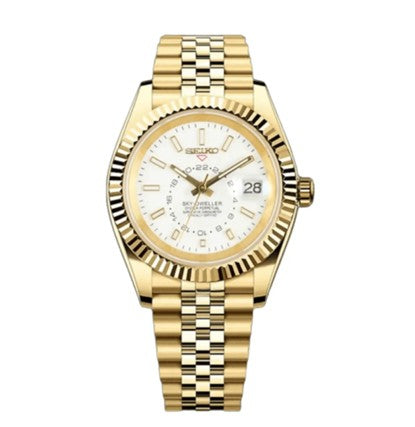 Sky Dweller Gold | White